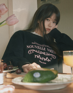 ROLAROLA VINTAGE NOUVELLE LOGO SWEATSHIRT