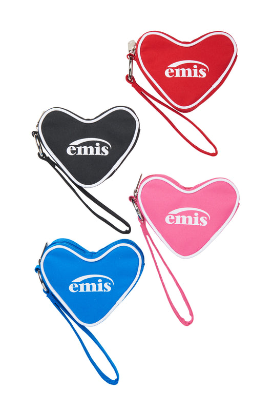 EMIS HEART KEYRING POUCH