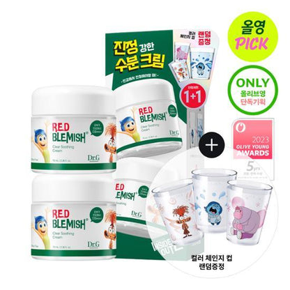 Dr.G Red Blemish Clear Soothing Cream 70ml 1+1 SET