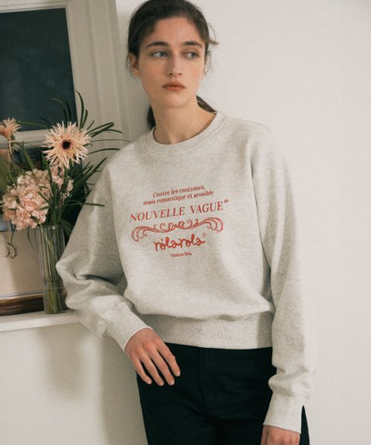 ROLAROLA VINTAGE NOUVELLE LOGO SWEATSHIRT