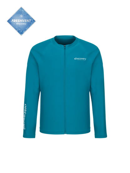 Discovery Expedition Freshvent Men's Essential Full Zip-Up Rash Guard