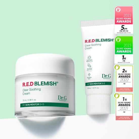 Dr.G Red Blemish Clear Soothing Cream 70ml+30ml Set