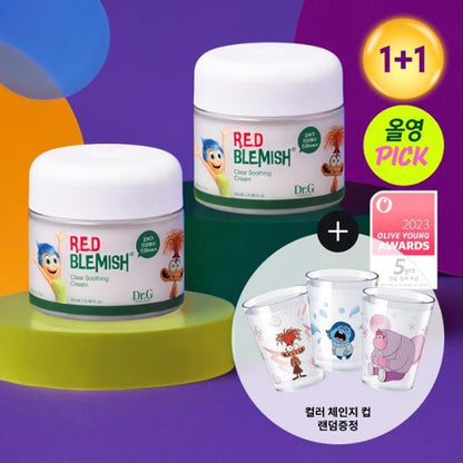 Dr.G Red Blemish Clear Soothing Cream 70ml 1+1 SET