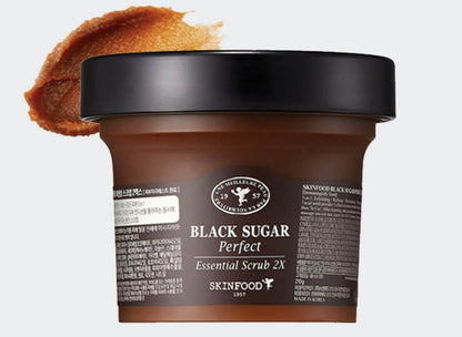 SkinFood Black Sugar Perfect Essential Scrub 2X