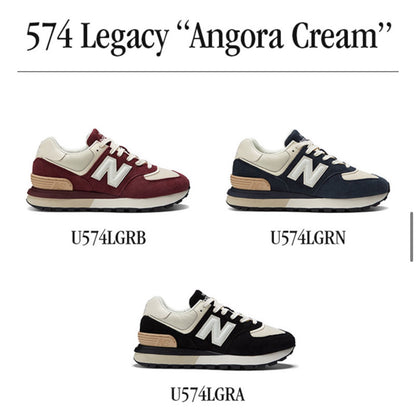 New Blance 574 Legacy Angora cream