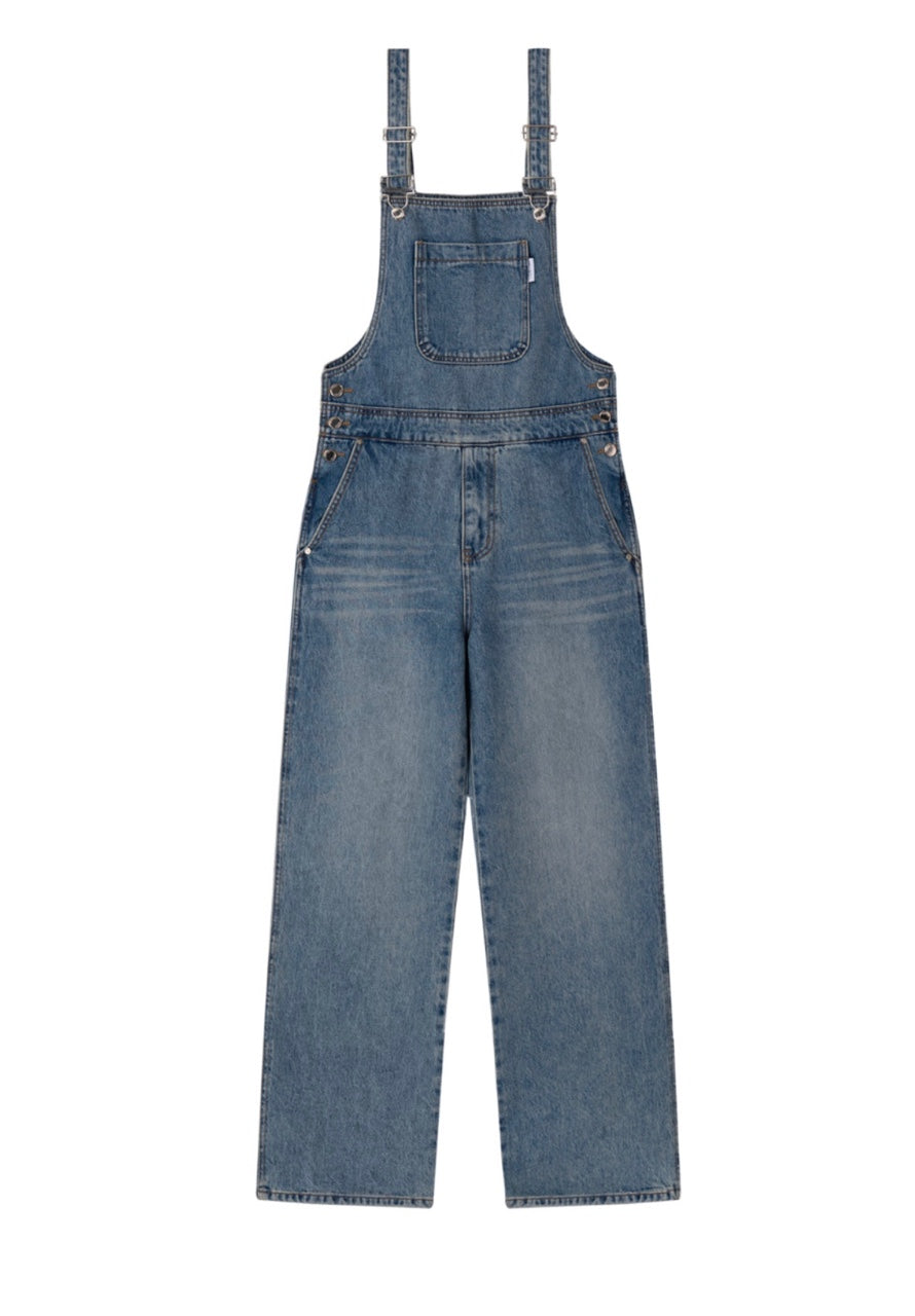 [THEOHYOU] DENIM OVERALL (BLUE)