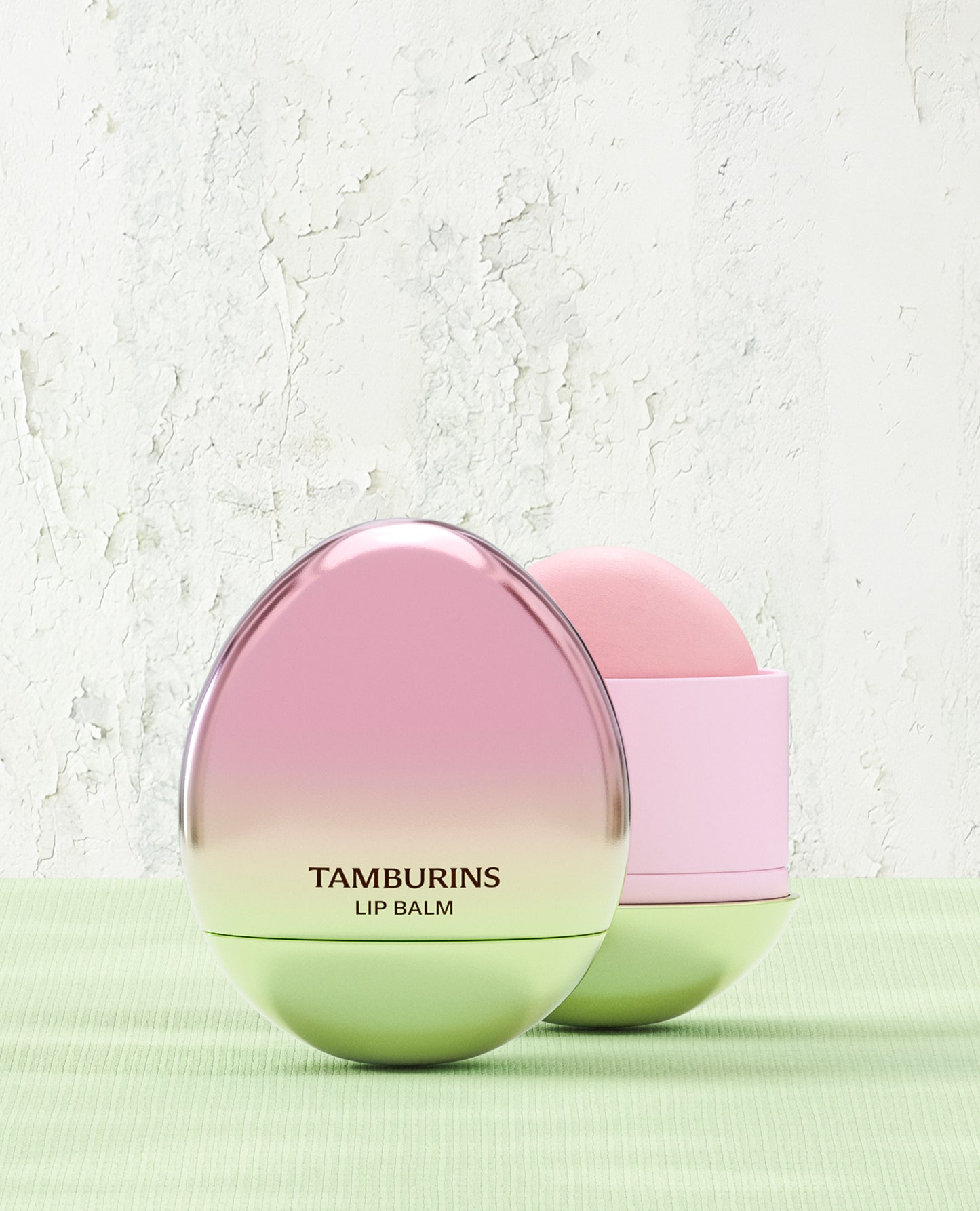 TAMBURINS EGG LIP BALM ROSE WOODY GLOW