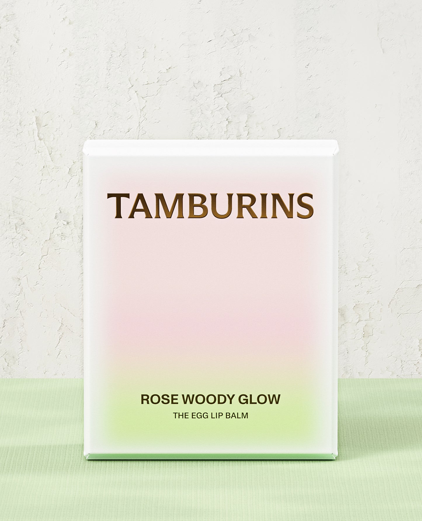 TAMBURINS EGG LIP BALM ROSE WOODY GLOW