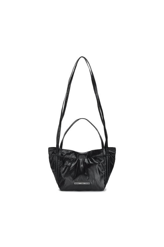 MATIN KIM GLOSSY TWO WAY MINI BAG